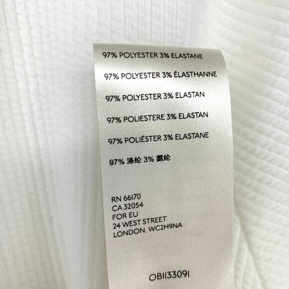 Anthropologie Maeve Sawyer Balloon Sleeved Top Womens Size Medium Cream NEW - Picture 9 of 9